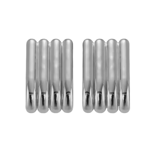 MAVE EARRINGS - SILVER